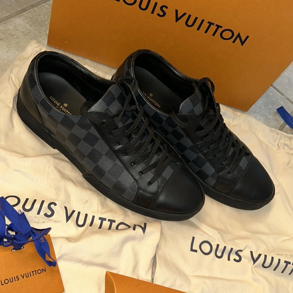 Louis Vuitton | Shoes | 0 Authentic Louis Vuitton Mens Sneaker